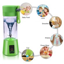 6 Blade USB Rechargeable Portable Mini Juicer