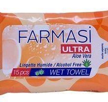 Wet Towel Farmasi Orange 15 Sheets