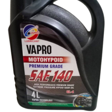 Vapro  Gear oil 140   GL-4 	4 Liter