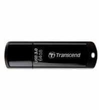 Transcend 64GB JetFlash 700 USB 3.1 Gen1 Flash Drive – Black