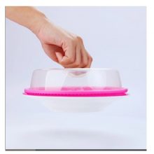 Round Silicone Kitchen Stackable Bowl Oil Proof Cover Refrigerator Food Lid
