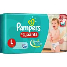 Diaper Pampers L 9-14 KG 44 piece