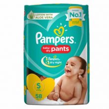 Diaper Pampers S 4-8KG 58 piece