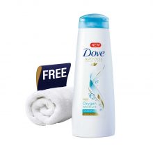 Dove Shampoo Oxygen Moisture (Towel Free) 340ml