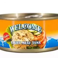Welcome Light Meat Tuna In Veg Oil 170gm