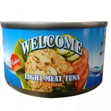 Welcome Light Meat Tuna In Brine Can 170 gm
