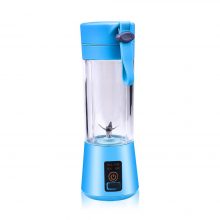 6 Blade USB Rechargeable Portable Mini Juicer-Blue