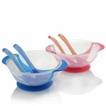 Fisher Price Heat Sensitive Soft  Bowl & Spoon for Baby.