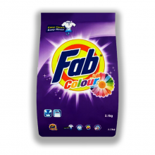 Fab Colour Power Clean Detergent 2.4/2.1kg